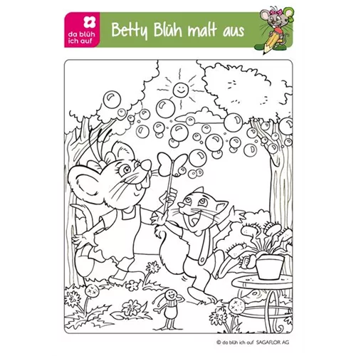 Betty Blüh Ausmalbild 4 26