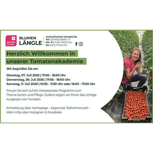Längle Tomatenakademie 2026